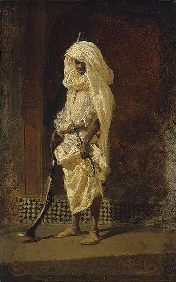 Maria Fortuny i Marsal Moroccan soldier France oil painting art